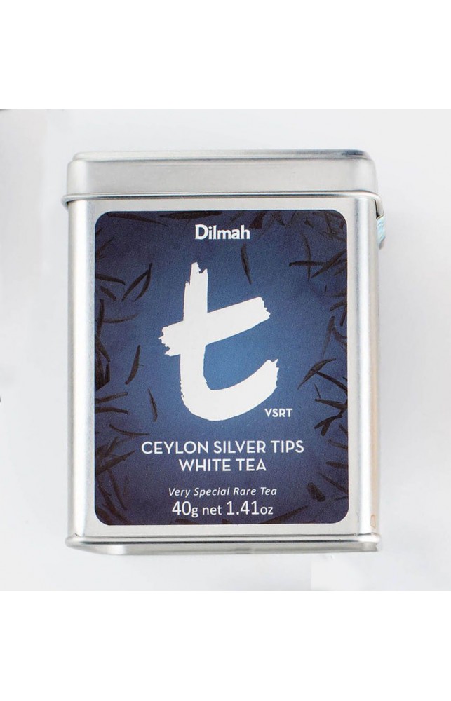 Dilmah White Tea Ceylon Silver Tips Luxury 16 Tea Bags